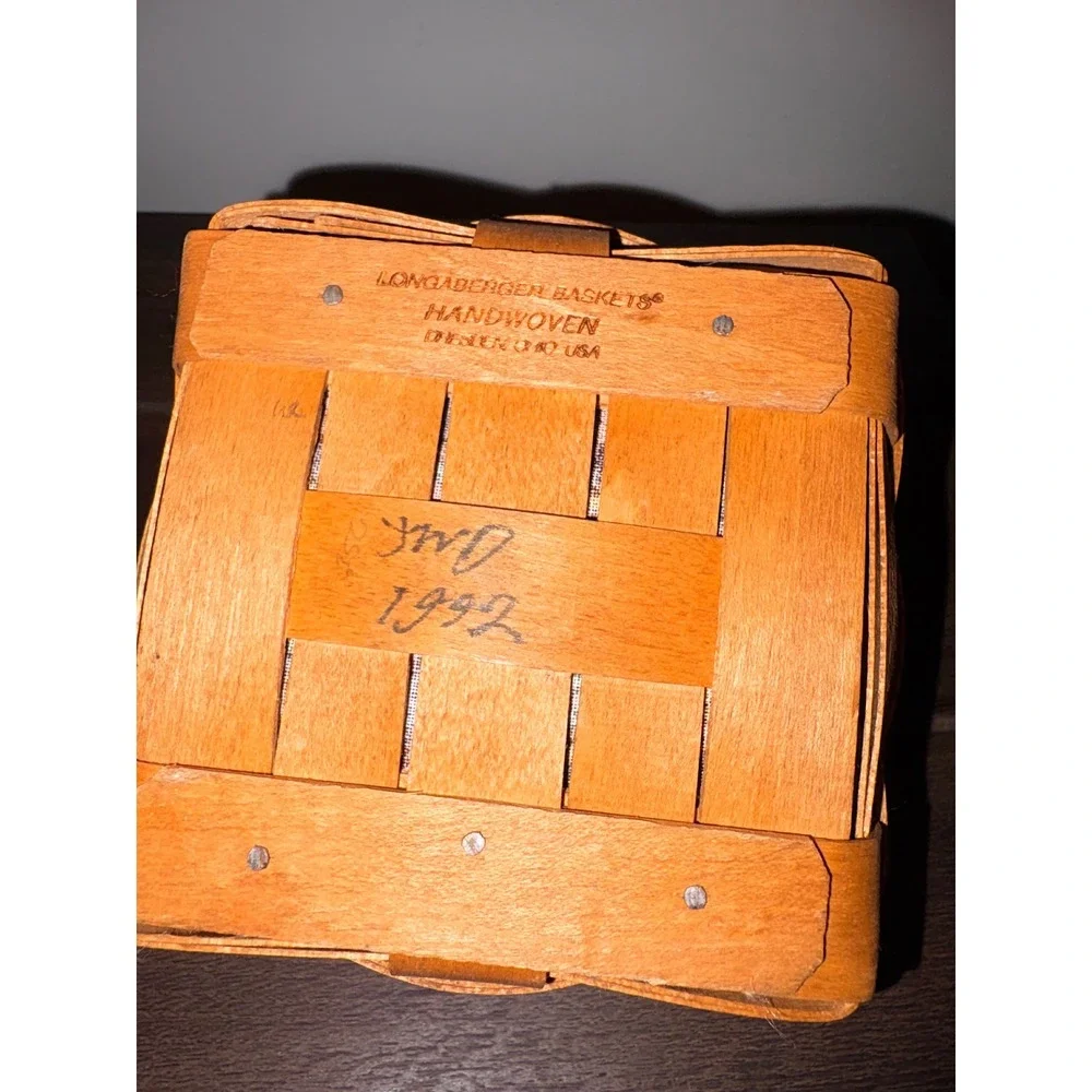 Longaberger handwoven baskets